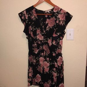 Floral Charlotte Russe romper